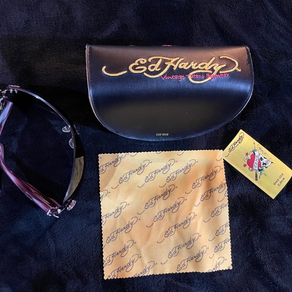 Rare Vintage Ed Hardy Sunglasses main image 5